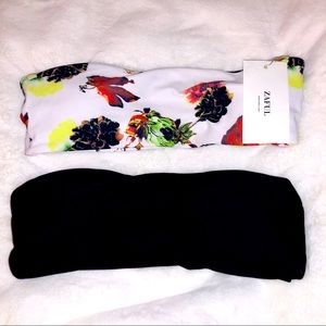 ZAFUL bandeau bikini tops